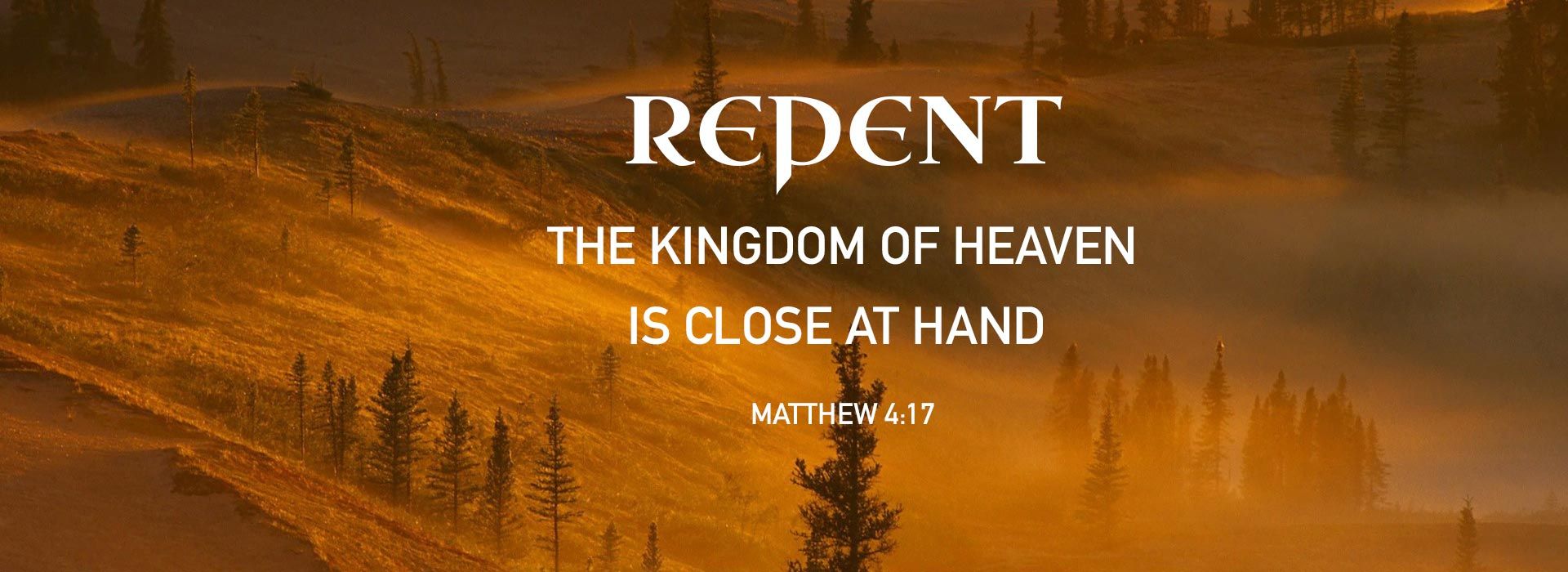 Repent...